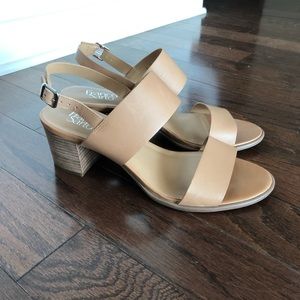 Block heel sandals